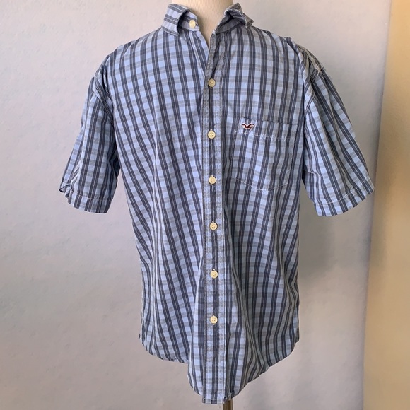 Hollister Other - Hollister Plaid Button Down Short Sleeve Shirt